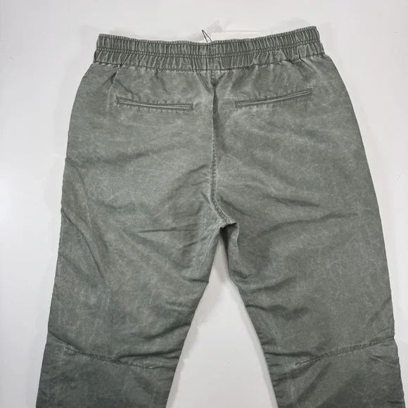 NWT JOHN ELLIOTT Nicasio Himalayan Pant Mens 3/Large Green Drawstring Cuff $378